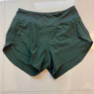 Outdoor Voices Dark Green, Hudson, Athletic Shorts